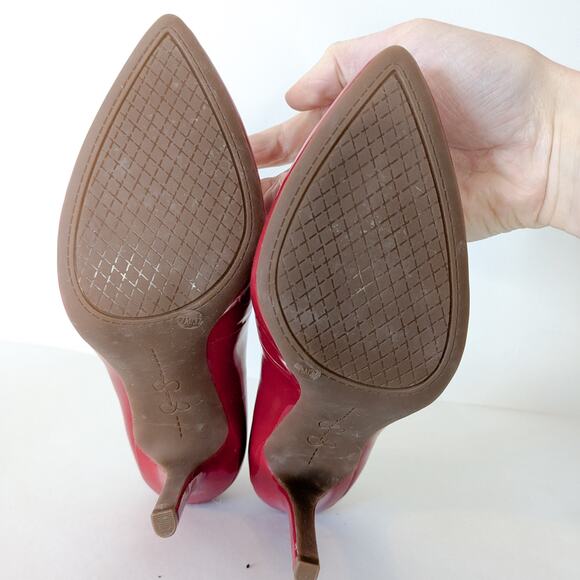 Jessica Simpson Cassani pump in red muse, size 7 - Picture 4 of 6